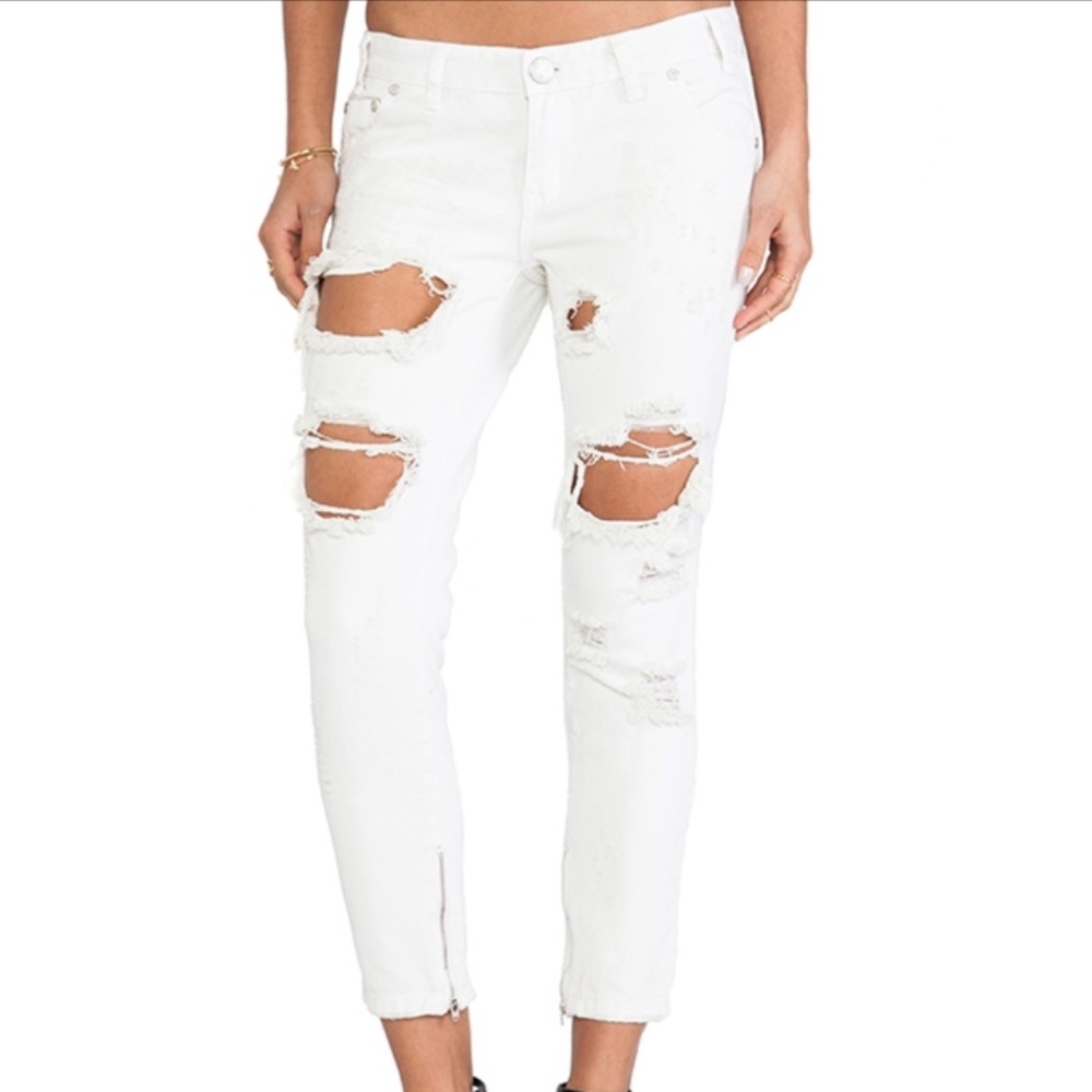 One Teaspoon Trashed Freebird Jeans